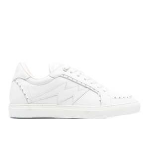 Zadig&Voltaire La Flash Women’s low top leather sneakers - Size 7 White